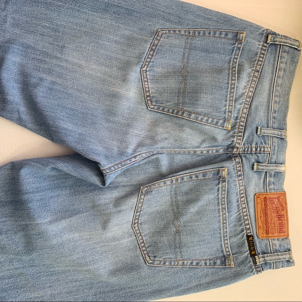 Lucky Brand Men's Straight Leg Jeans - Picture 6 of 8